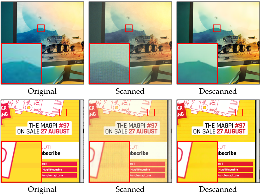 [C1] Descanning: From scanned to the original images with a color correction diffusion model thumbnail